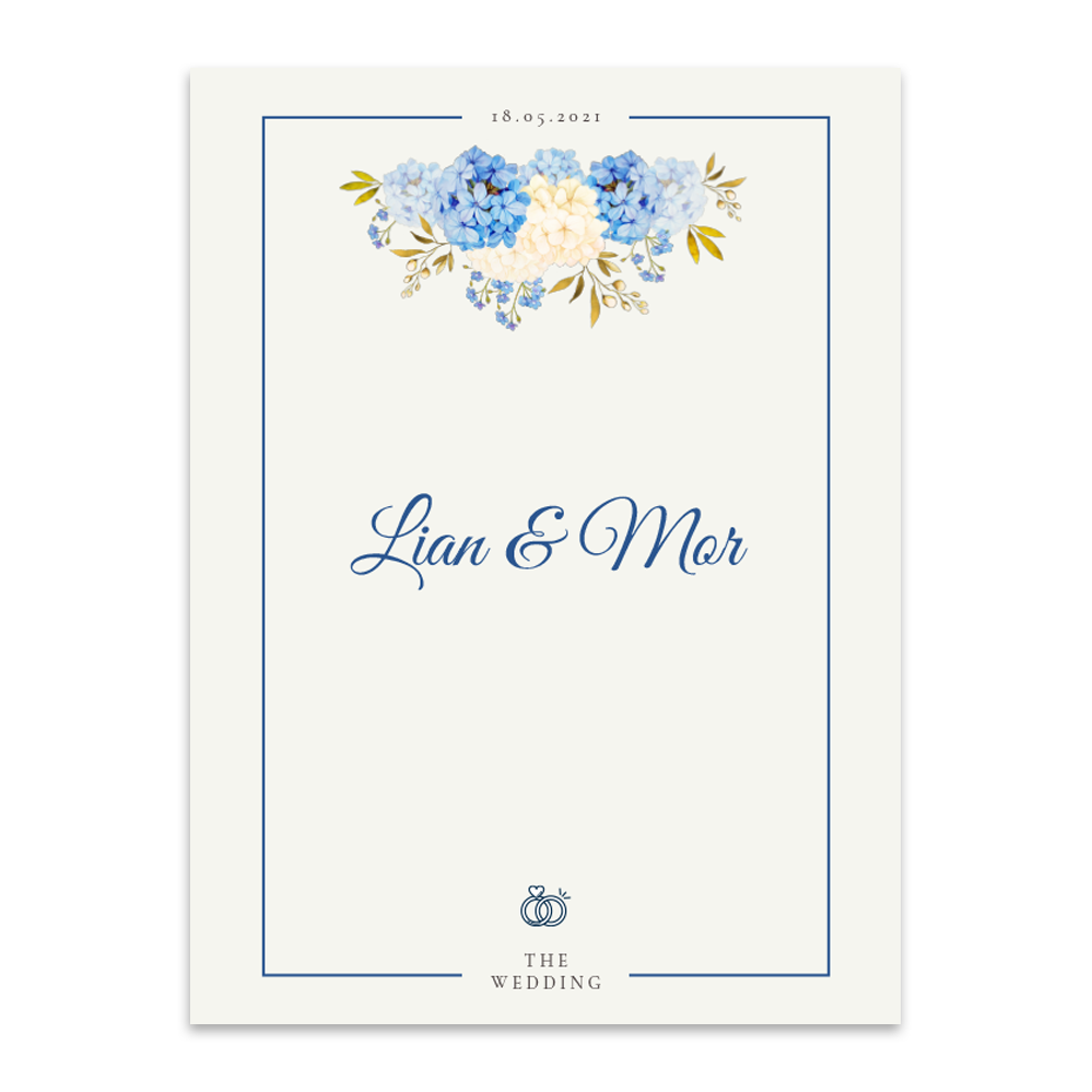 הזמנה לחתונה לאינסטוש - מלכיט - לבחור, לעצב, להדפיס