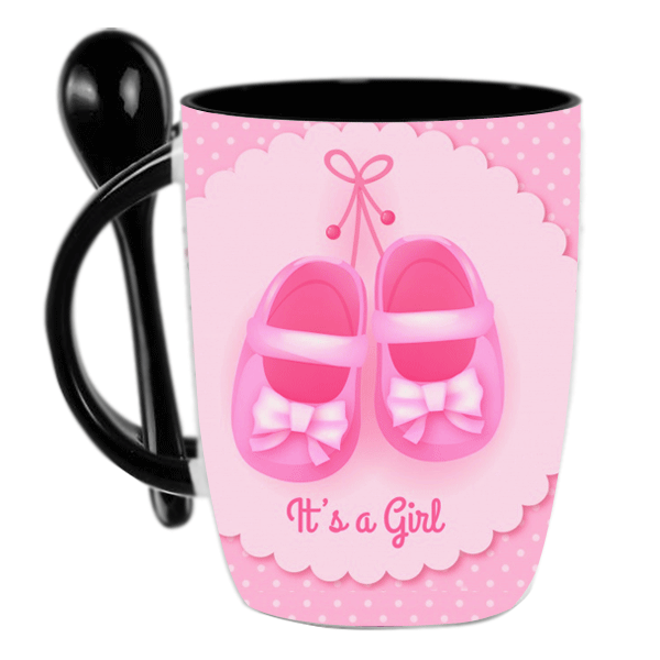 ספל שתייה חמה מזל טוב להולדת הולד - מלכיט - לבחור, לעצב, להדפיס