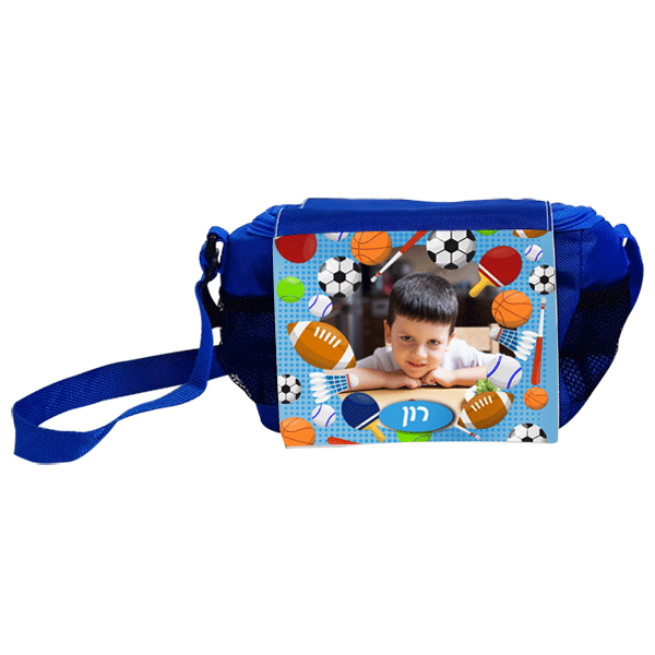 תיק אוכל לגן ספורטאי - מלכיט - לבחור, לעצב, להדפיס