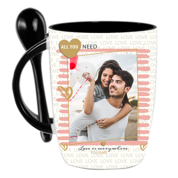 ספל שתייה חמה זמן לאהבה - מלכיט - לבחור, לעצב, להדפיס