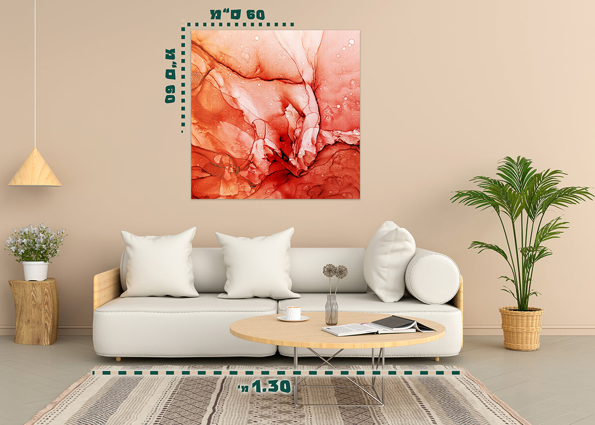 תמונת אבסטרקט על קנבס 17 - מלכיט - לבחור, לעצב, להדפיס